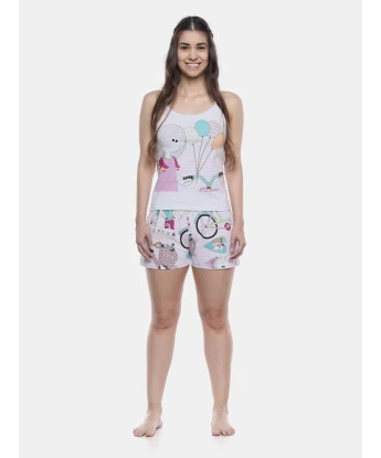 Pijama Alça e Short