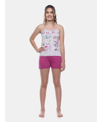 Pijama Alça e Short