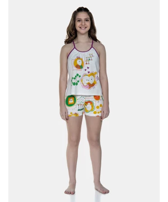 Pijama Alça e Short