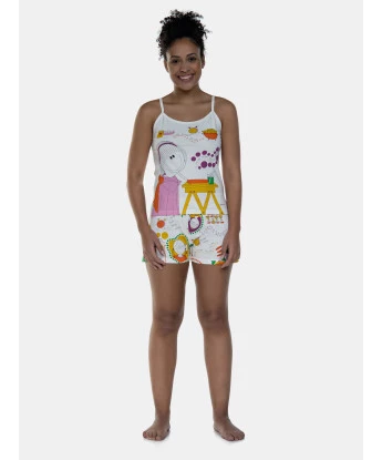 Pijama Alça e Short