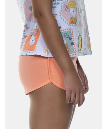 Pijama Alça e Short
