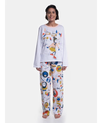 Pijama Manga Longa e Calça