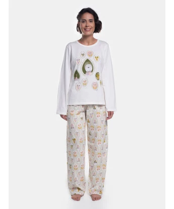 Pijama Manga Longa e Calça