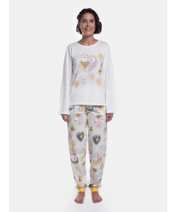 Pijama Manga Longa e Calça