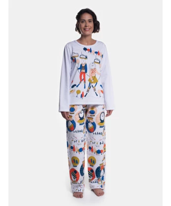 Pijama Manga Longa e Calça