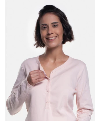 Homewear Gestante Manga Longa e Calça