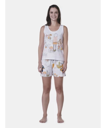 Pijama regata e short    
