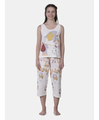 Pijama regata e corsário 