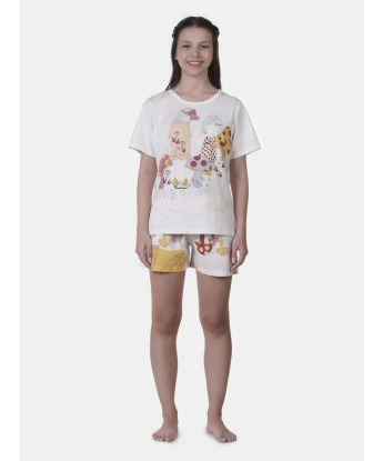 Pijama manga curta e short