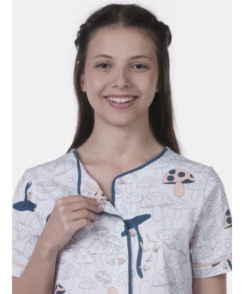 Homewear Manga Curta e Corsário