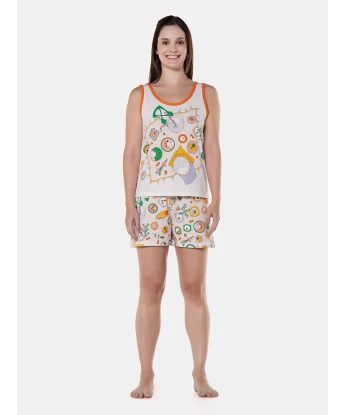Pijama regata e short 