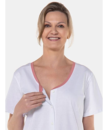 Homewear clássico manga curta e corsário   