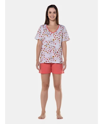 Pijama manga curta e short