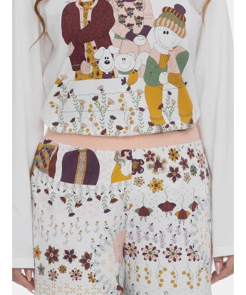 Loja Oficial sonhart | Pijama Manga Longa Feminino e Calça Estampada