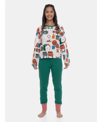 Conjunto de Pijama Feminino Longo | Sonhart Loja Online