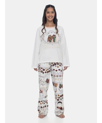 Pijama Feminino Longo Moletinho Peluciado Pat Sonhart