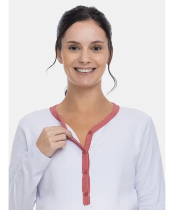 Pijama Gestante Longo Amamentação