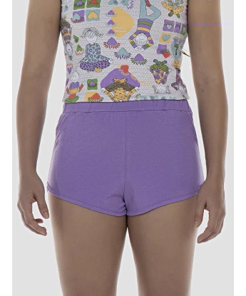 Pijama Feminino Adulto Regata e Short Cotton