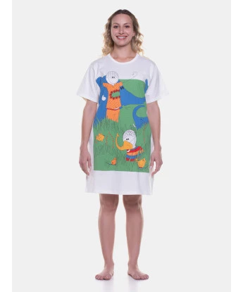 Camisão manga curta             