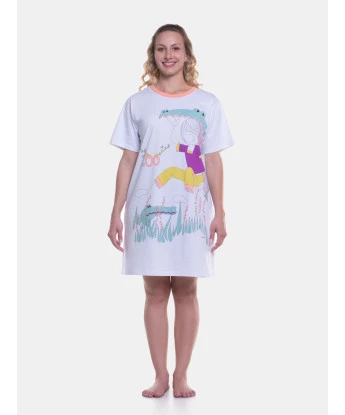Camisão manga curta           