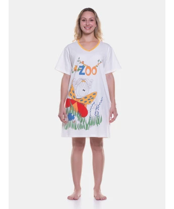 Camisão manga curta                