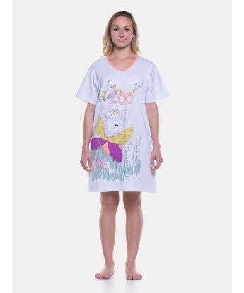 Camisão manga curta        