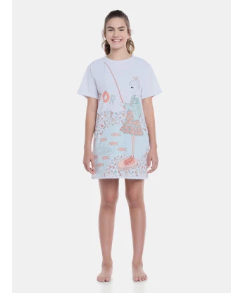 Camisão manga curta    