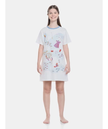 Camisão manga curta             