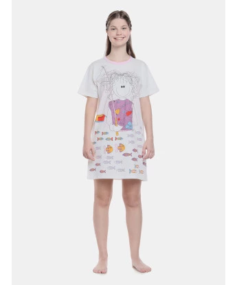 Camisão manga curta                 