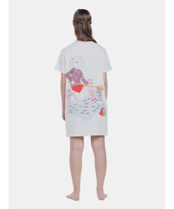 Camisão manga curta                      