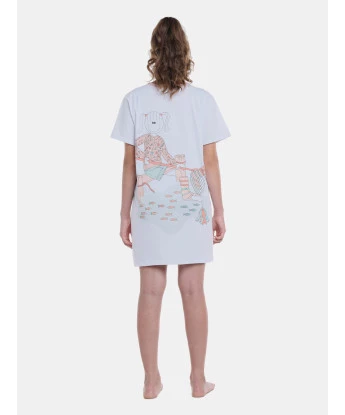 Camisão manga curta          