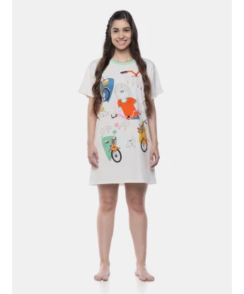 Camisão Manga Curta