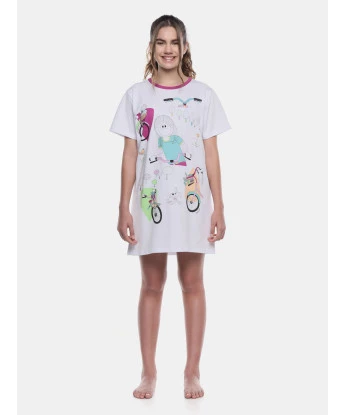 Camisão Manga Curta           