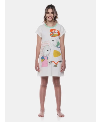 Camisão Manga Curta Cinturado