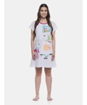 Camisão Manga Curta Cinturado
