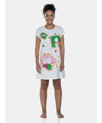 Camisão Manga Curta Cinturado