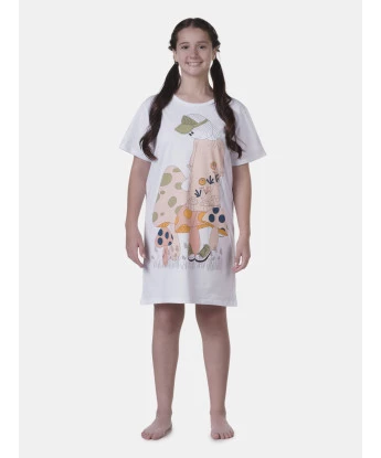 Camisão manga curta