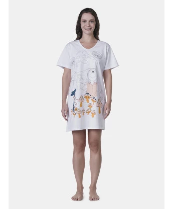 Camisão manga curta                  