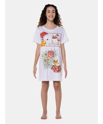 Camisão manga curta     