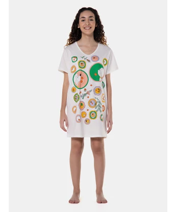 Camisão manga curta               
