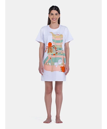 Camisão Manga Curta