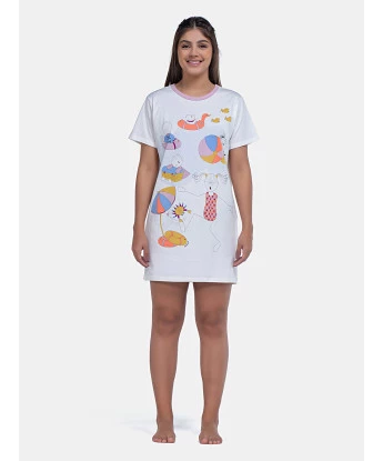 Camisão Manga Curta