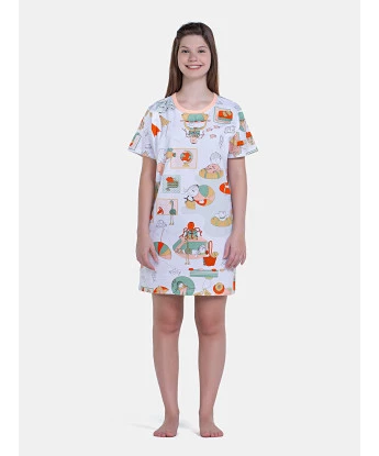Camisão Manga Curta