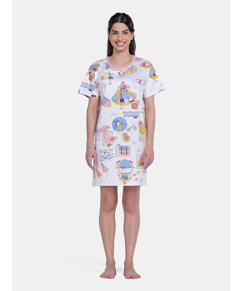 Camisão Manga Curta