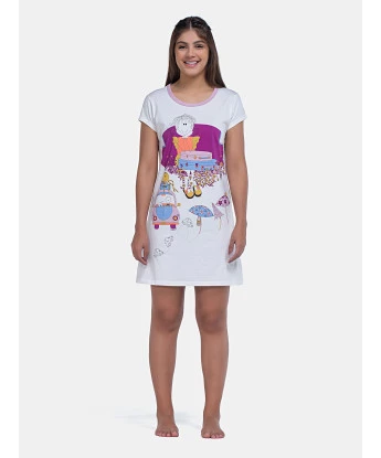 Camisão Manga Curta Cinturado