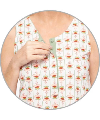 Homewear camisola clássica regata    