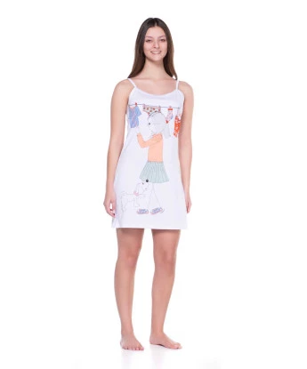 Camisola Feminino Adulto Alça