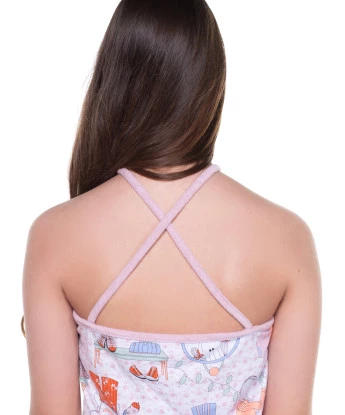 Homewear camisola alça