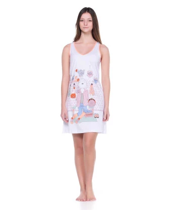 Camisola Feminino Adulto Regata Decote V