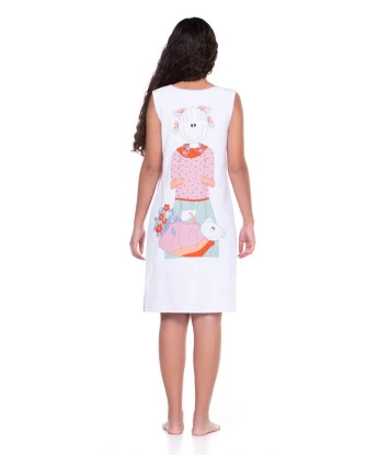Roupão Feminino Adulto Regata Com Zíper 